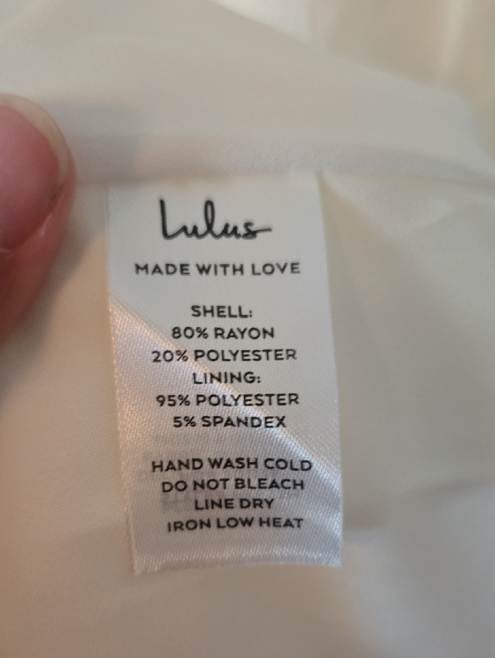 Lulus | NWT Kesia White Textured A-Line Midi Skirt Size Medium - Picture 10 of 10